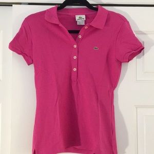 Women’s Lacoste Short-Sleeve Polo